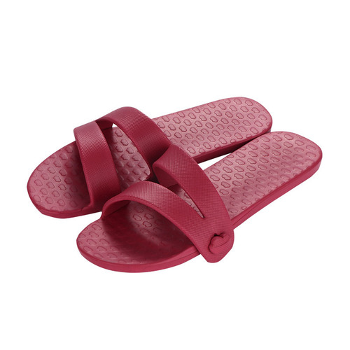 Business trip portable slippers travel non-slip lightweight soft bottom beach swimming folding slippers for men and women wholesale