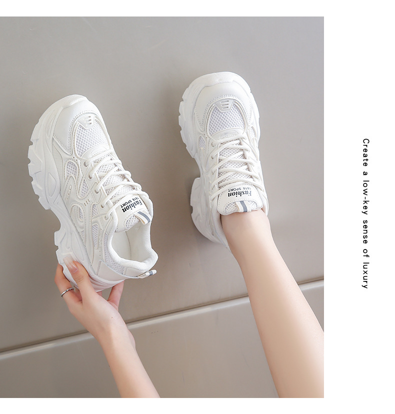 Women's Casual Shoes Breathable Platform Trainers For Spring Autumn_voghion.com
