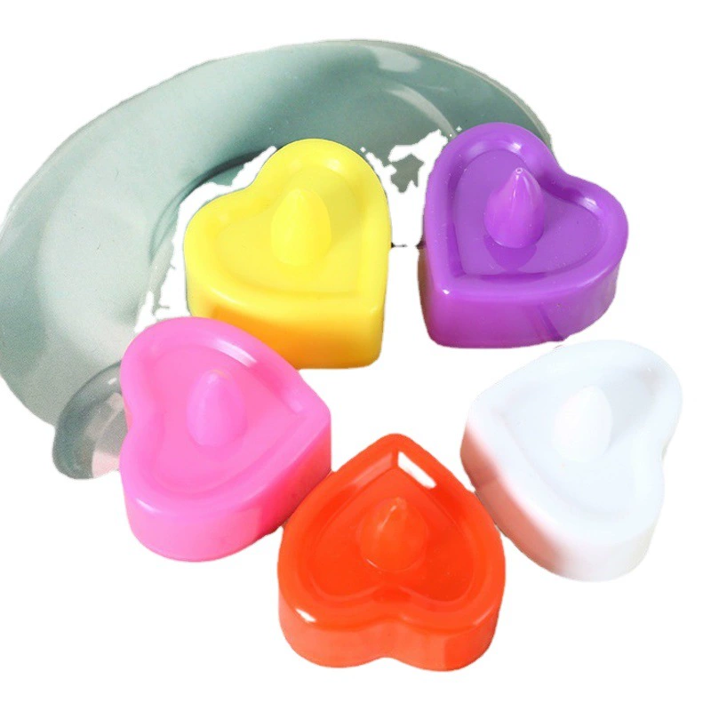 Фабрика светодиодная Электронная свеча на день рождения Свеча Свадебный маятник рисунок чайный воск Танабата подарок на День Святого Валентина Свеча лампа оптом