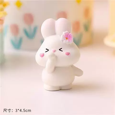 Cute table rabbit, doll, new collection, Birthday gift