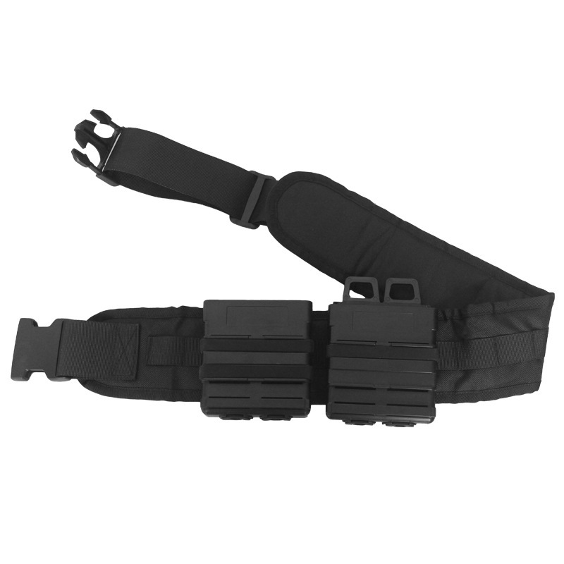 Pistola de bala suave en stock con manga de bala de juguete, manga de bala de extracción rápida y sistema de suspensión externa disponible