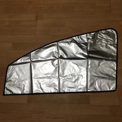 Car Magnetic Side Sunshade Titanium Silver Laser Side Window Sunshade Sun Protection Shield Summer Universal Sunshade