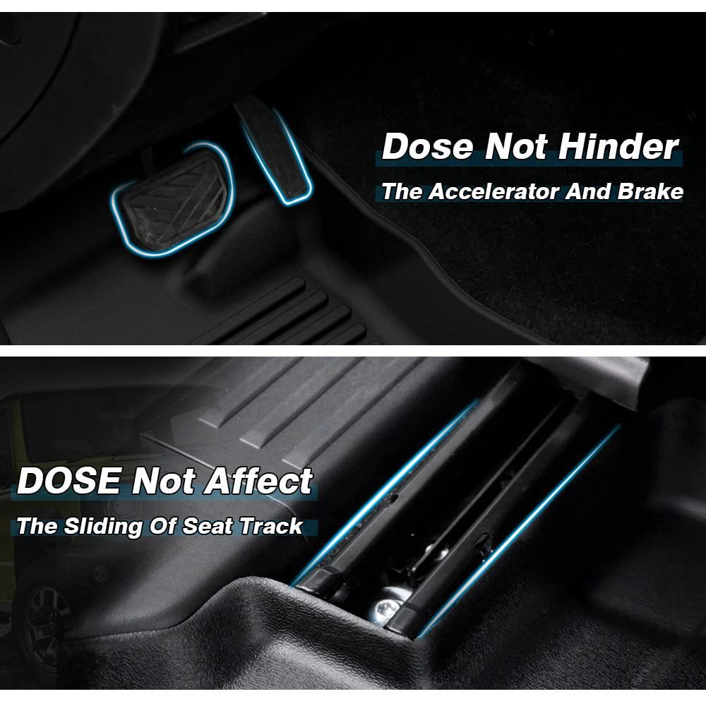 Suitable for 5-Door 2023 New Suzuki Jimny Left-Hand Drive at Tpe All-Inclusive 3D Floor Mats Jc74 Jb74Xl