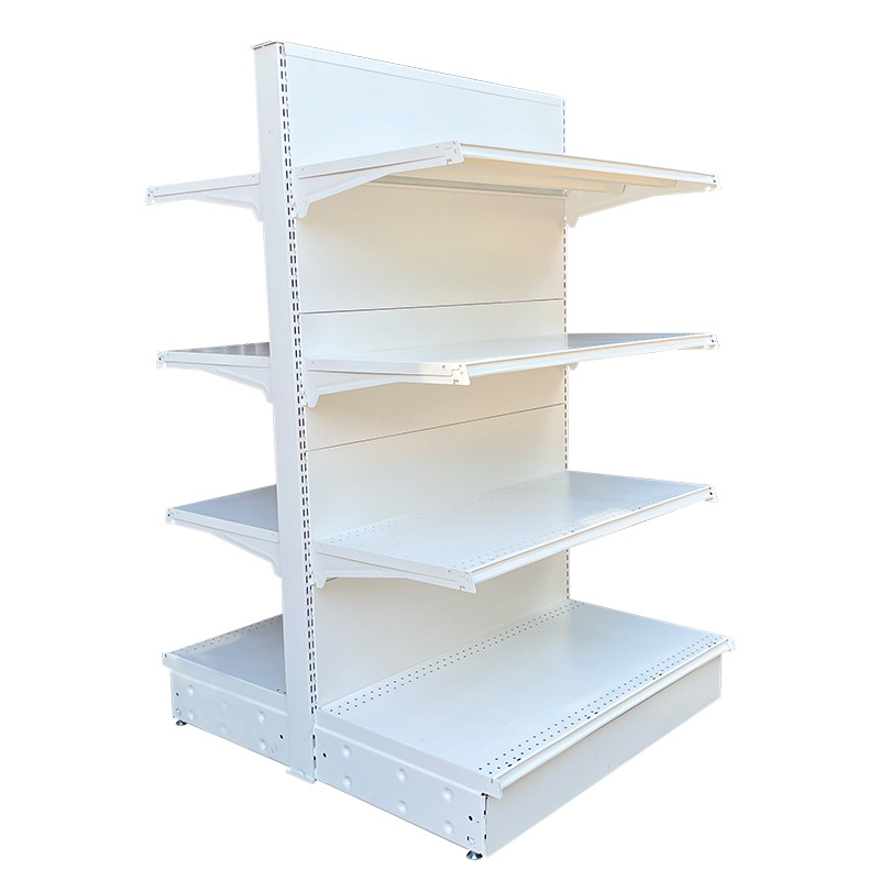 Personalizada tienda de conveniencia supermercado estantes de papelería estantes de exhibición columna desmontables estantes de supermercado
