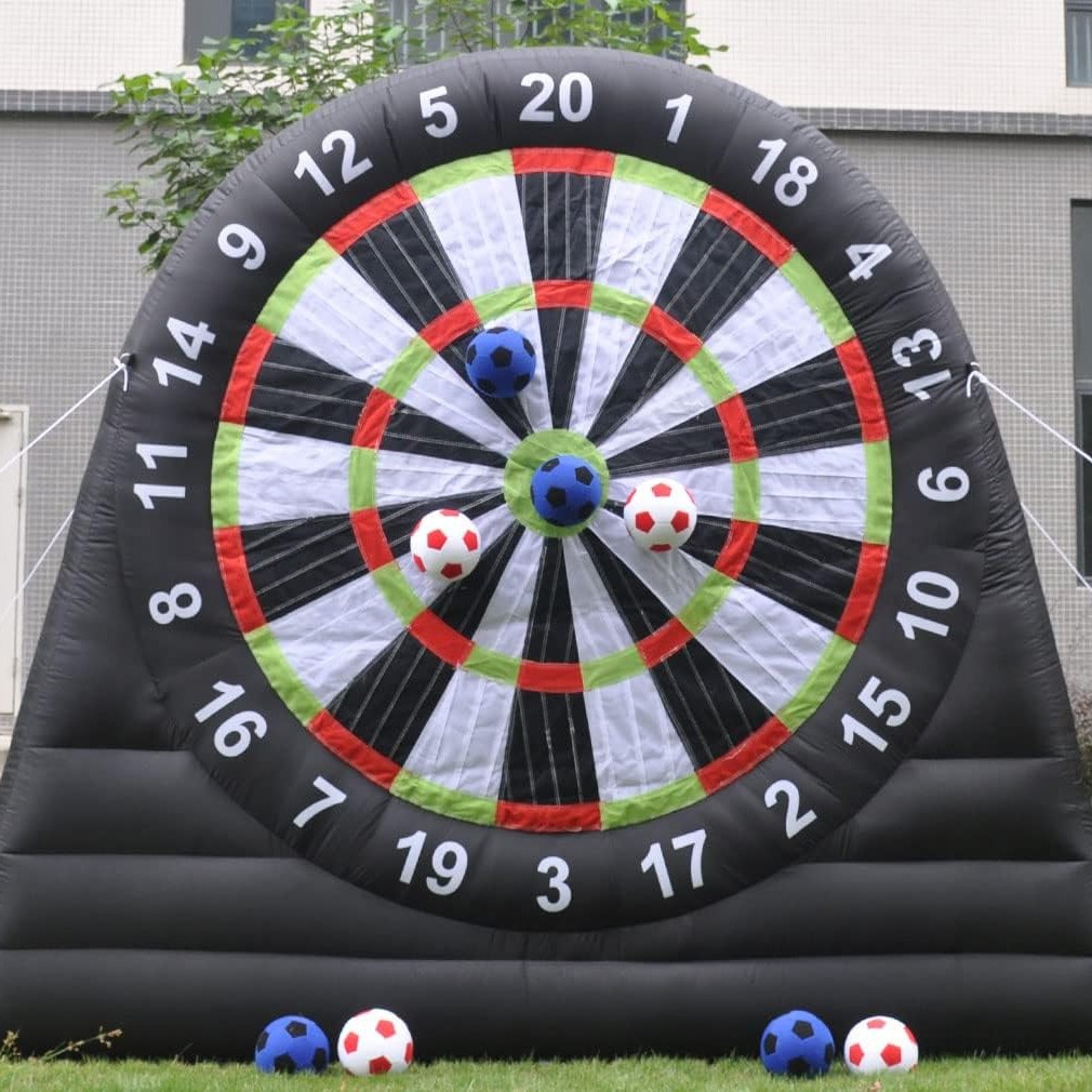 inflatable football darts