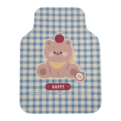 Avtomobil döşəmə paspasları foot mat, cute bear design, non-slip