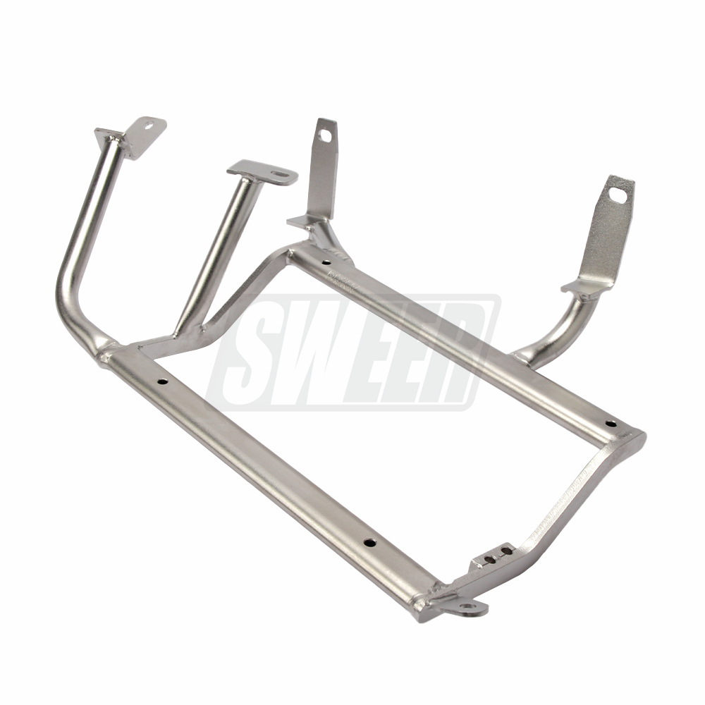 Suitable for BMW motorcycle F750GS/F850GS ADV stainless steel three-box bracket tail box rack side box rack