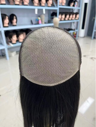 Wig Made of Real Hair, Natural and Lightweight, Hand-Stitched Full-Length Hairstyle, Long Straight Hair, Washable, Permable, Dyeable, Factory Ready Stock for Women Wig Made of Real Hair, Natural and Lightweight, Hand-Stitched Full-Length Hairstyle, Long Straight Hair, Washable, Permable, Dyeable, Factory Ready Stock for Women