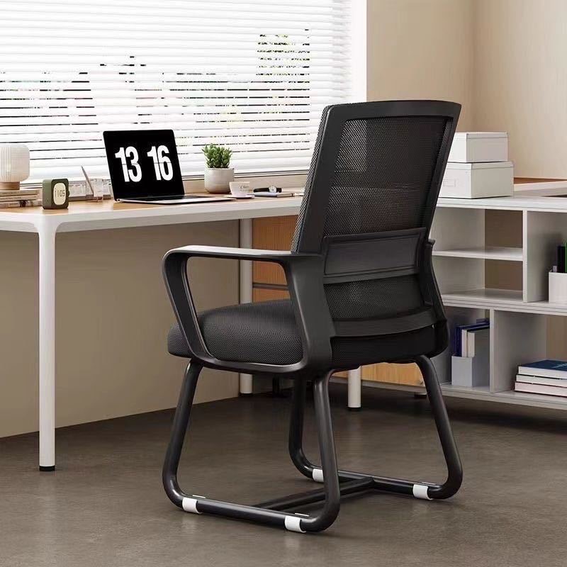 Computer Chair for Home Use, Comfortable for Long Sitting, Office Chair, Dormitory Study Desk Stool, Chair with Backrest for Meetings