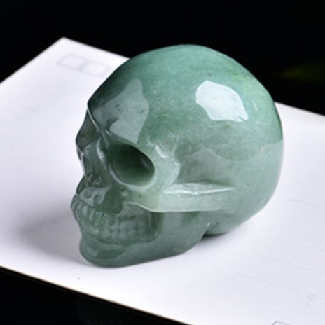 녹색 어벤츄린 해골