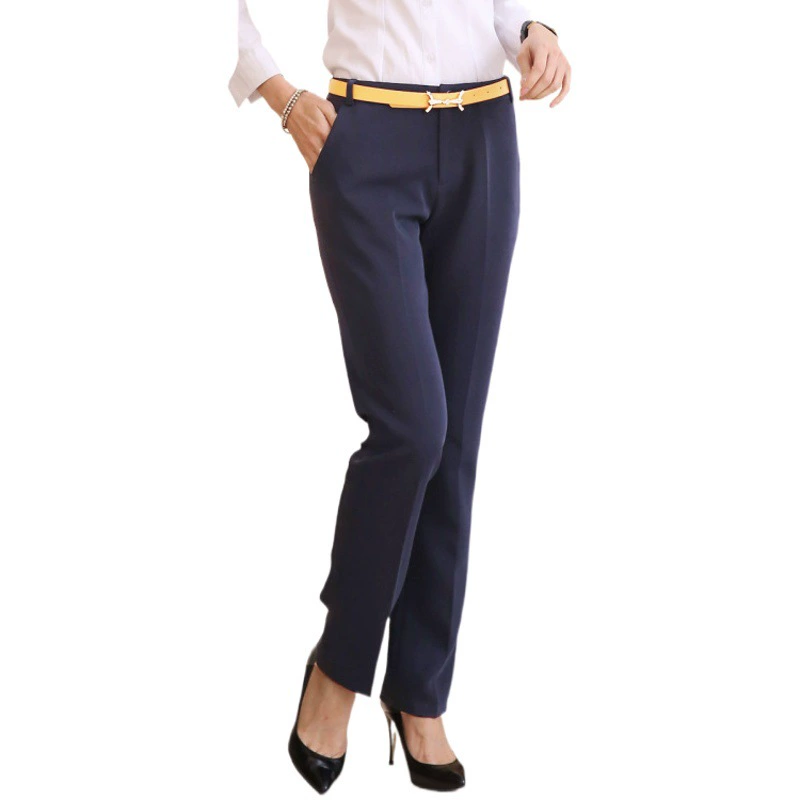 Новые женские брюки в корейском стиле осень 2025, прямые брюки для костюма, стройные деловые брюки, женская одежда оптом