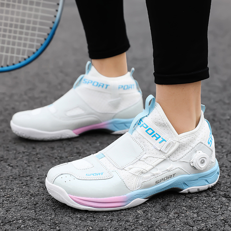 2025 New Badminton Shoes Non-Slip Professional Training Indoor Sports Shoes for Men and Women Breathable and Wear-Resistant Tennis Shoes