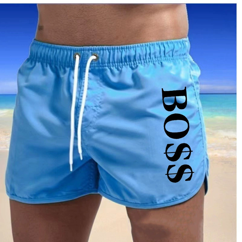 Модные пляжные многоцветные спортивные шорты, коллекция 2021, Aliexpress, полиэстер