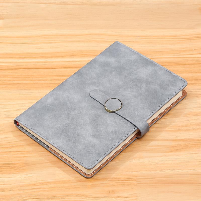 Cuaderno de negocios personalizado imprimible cuero cuaderno de escritorio cuaderno de cuero cuaderno A5 cuaderno creativo al por mayor