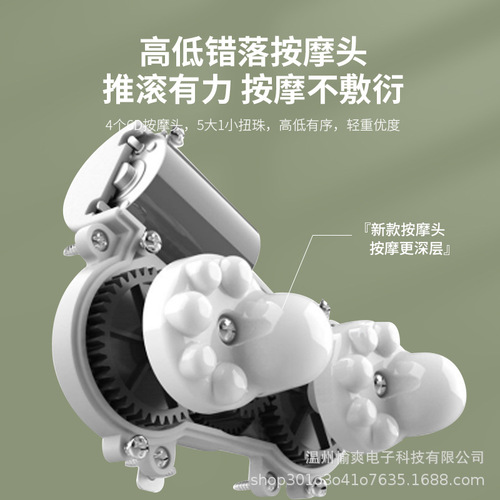 Manufacturer multifunctional cervical massage pillow vibration hot compress electric massager kneading neck protection u-shaped massage pillow