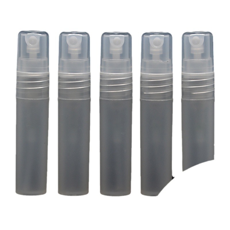 Fabricante en stock ventas 5ML10ML mini perfume sub-Botella perfume pluma botella de plástico pequeña botella de spray
