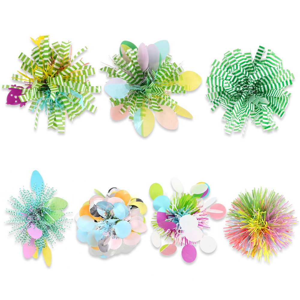 Pascua transfronteriza decoración macarón tarjeta de cabello tarjeta de cabello primavera niños colorida banda de cabello tarjeta de cabello