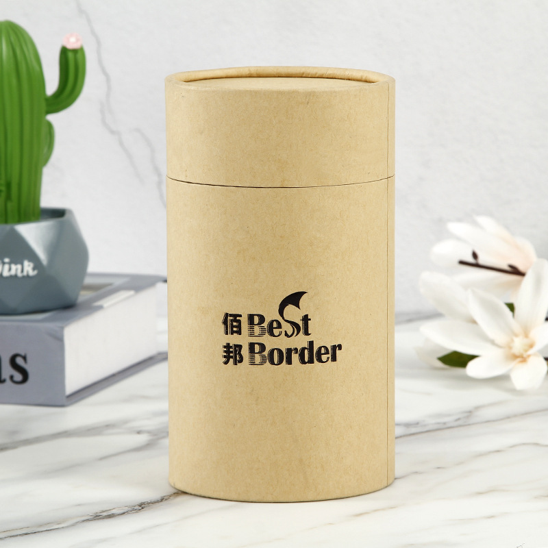 纸筒厂家制订牛皮纸罐艾灸条圆形包装纸筒制定天地盖纸筒纸管设计