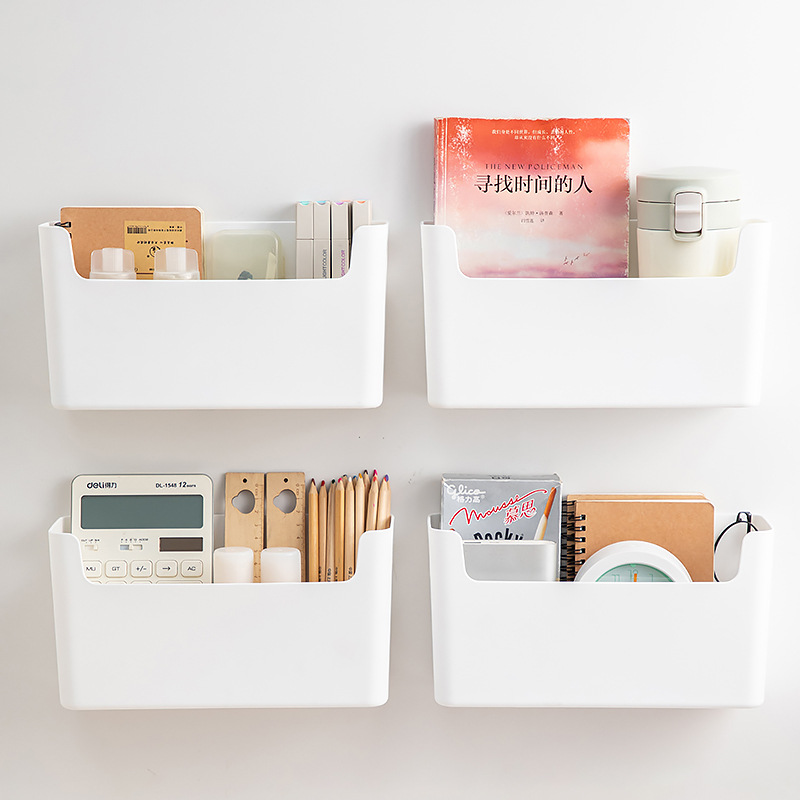 Caja de Almacenamiento de Pared para Cocina de Plástico, Portátil, para Refrigerador