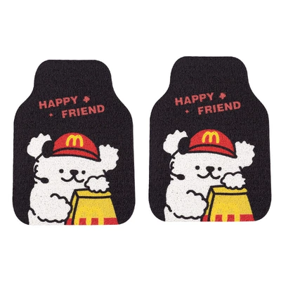 Driver's Wire Ring Car Carpets, Universal Foot Pad - mai-mai-puppy-silk-hoop-foot-pads-front2