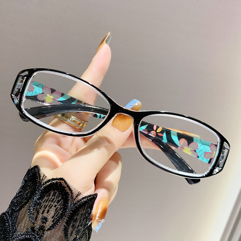 Moda anti-luz azul ultra ligero adelgazamiento de edad vieja hipermetropía marco de gafas monofocales gafas de alta definición