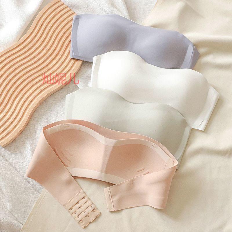 Everyday Versatile Strapless Bra for Women, Summer Thin Non-Slip Invisible Tube Top, Side Breast Support, Wireless Bra Everyday Versatile Strapless Bra for Women, Summer Thin Non-Slip Invisible Tube Top, Side Breast Support, Wireless Bra