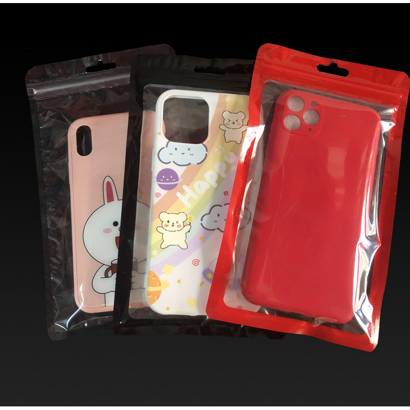 2面透明手机壳袋子  饰品配件包装袋子 中性通用款包装 饰品 袜子