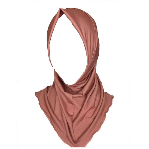 Cross-border best-selling crystal gauze Middle East base cap women's headscarf cap solid-color small brim scarf W005
