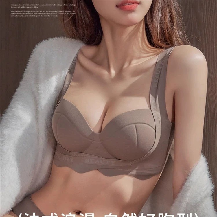 Venta directa de fábrica comercio electrónico transfronterizo Sudeste de Asia Vietnam Tailandia damas sin costuras sujetador de recogida lateral cómodo