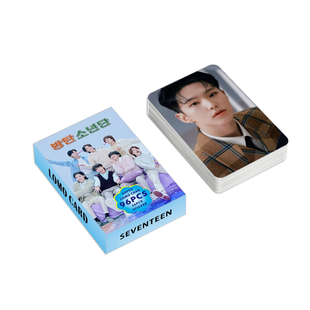 96 Hanxing group Seventeen окружающие маленькие карты Cui Shengzhe Yin Jinghan стикер ломб карта карта Ming приклеенные карты