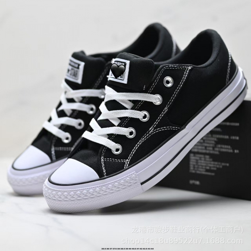 Putian Pure Original All Star low-top canvas shoes, featuring a non-slip and wear-resistant design, a simple and versatile style, and suitable for both men and women as casual athletic sneakers