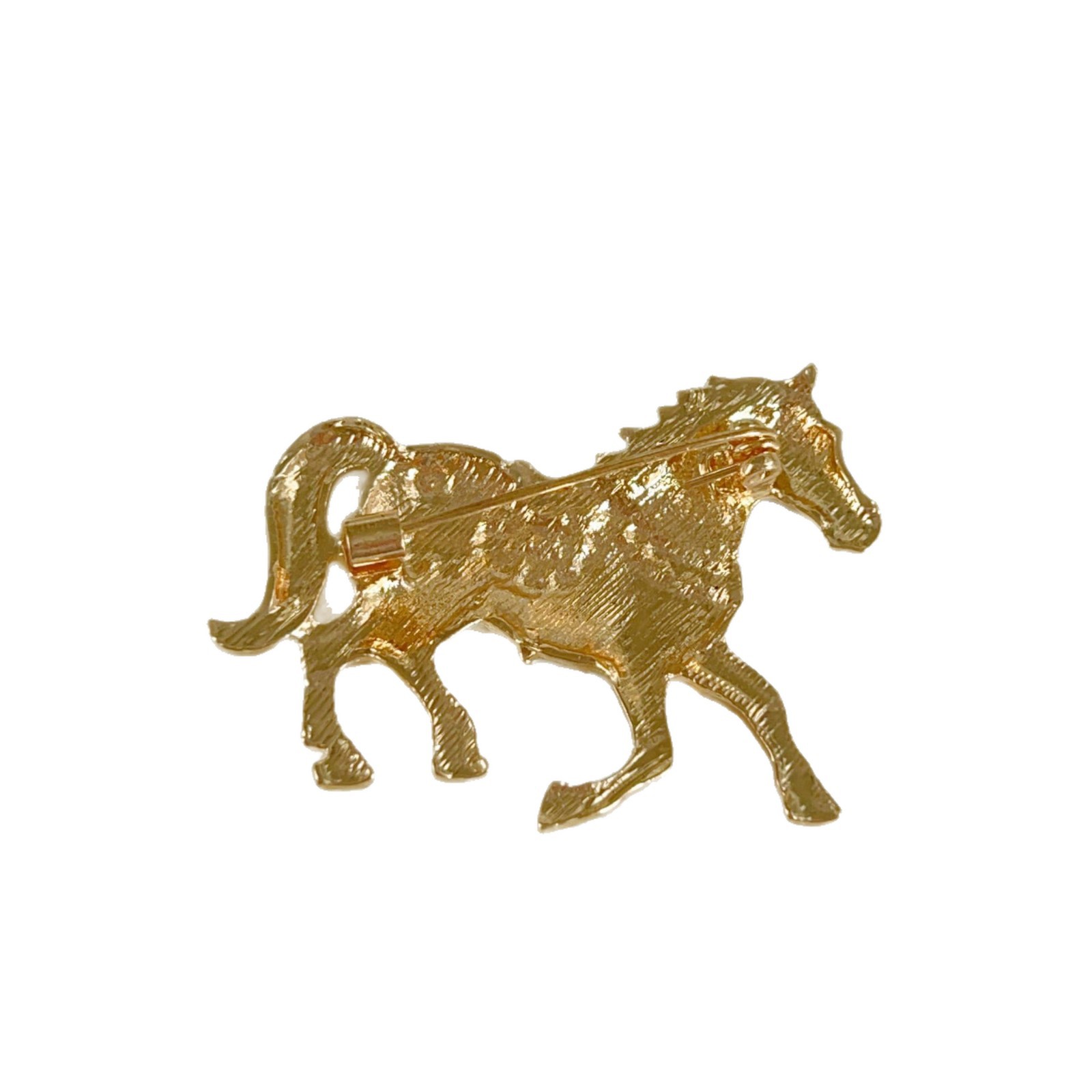 Dierenriem paard broche voor dames luxe niche design speld_voghion.com