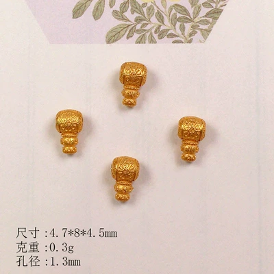 Handmade Bead Semi-Finished Product — Zərgərlik ara hissələri - tee
