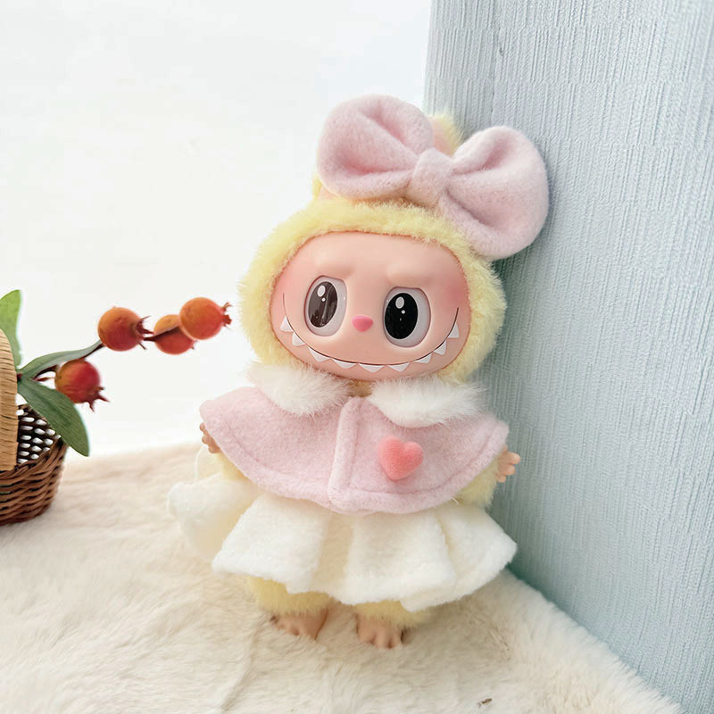 服のみ】第二世代ブラインドボックス ラブブ服 エポキシ樹脂製顔飾り ラブブ シットシットパーティーシリーズ ベビー服 可愛い|undefined