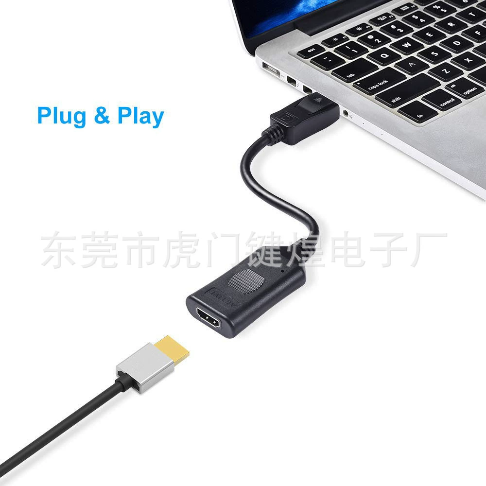 [厂家现货DP转HDTV2.0主动式4K 60Hz minidp转HD2.0  144H多屏转换]
