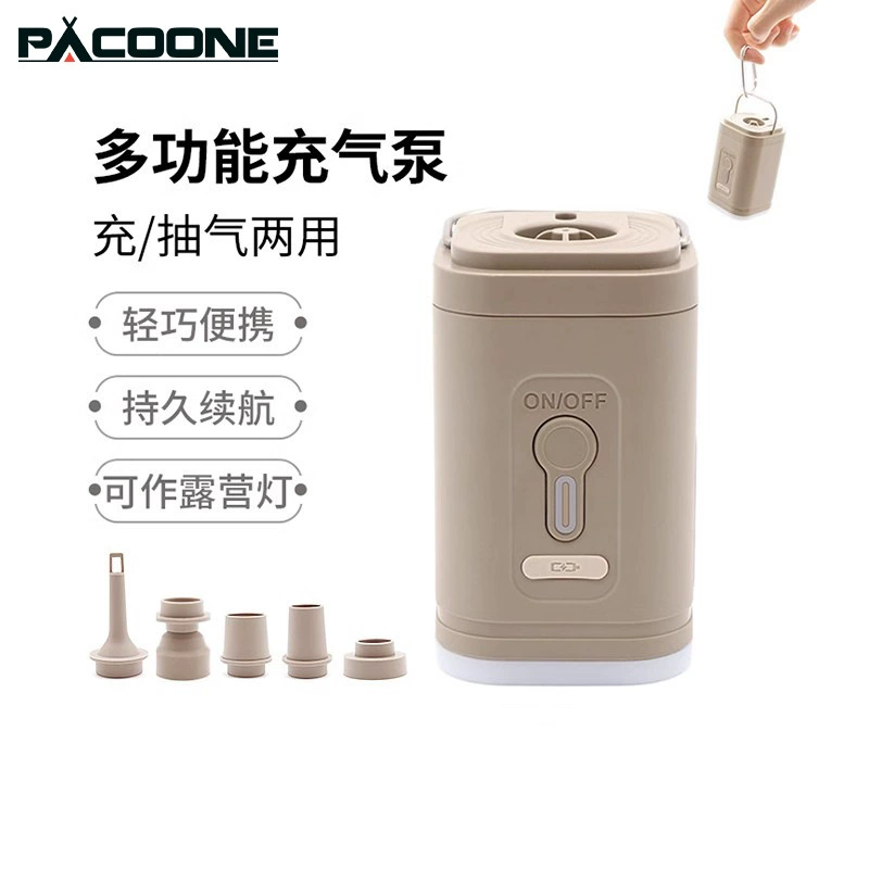 Электрический воздушный насос PACOONE, уличная палатка для кемпинга, спальный коврик, надувной насос, кольцо для плавания, оптовая продажа