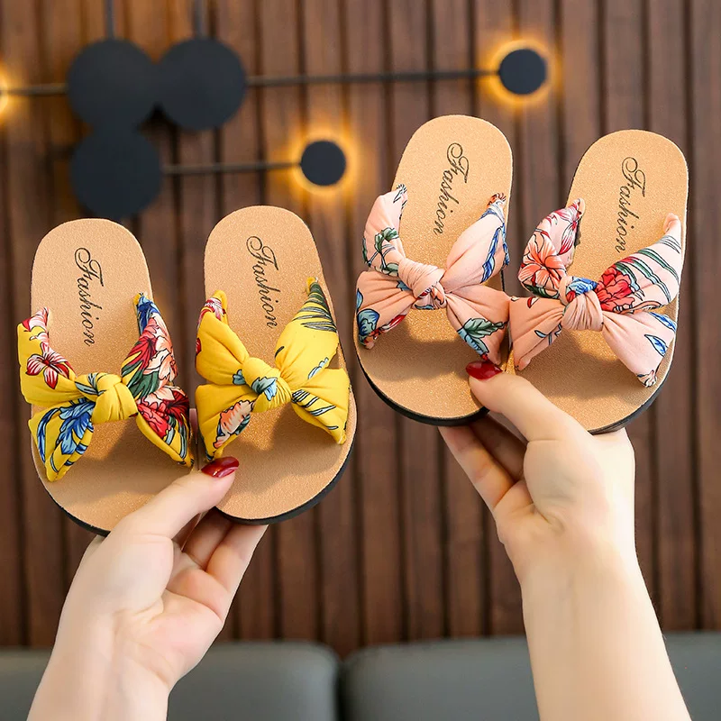 Children's sandals, sponge comfortable soft slippers, boho style
