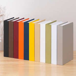 Solid Color Wordless Fake Book Decorative Ornaments Sales Department Model Room Prop Model Library Bookcase Artificial