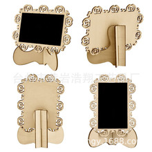 2026美式乡村黄杨木花园装饰留言黑板礼品摆件适用多种婚庆场合