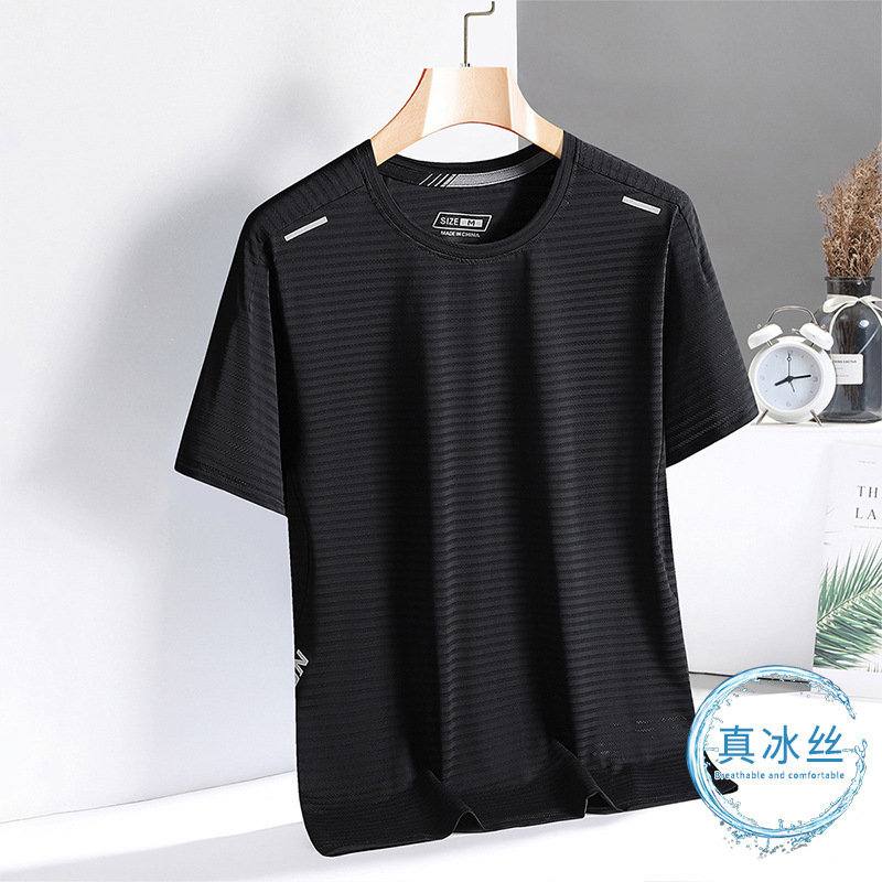 Sports thin breathable quick dry summer silk elastic travel short…