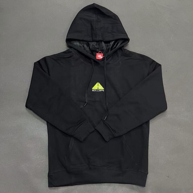 Autumn and winter fleece-lined hooded zip-up sweatshirt with embroidered logo, a collaboration between Stussy and ACG Autumn and winter fleece-lined hooded zip-up sweatshirt with embroidered logo, a collaboration between Stussy and ACG