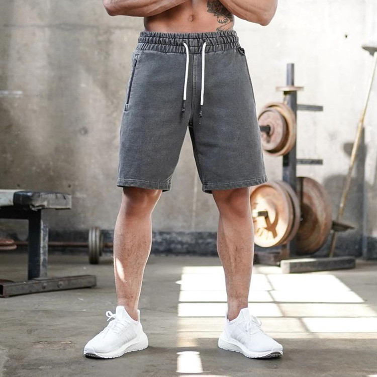 Summer Beach Pants, Fashionable Men's Loose Sports Casual Shorts, Three-Quarter Pants Shorts, Straight Leg Trendy Breathable Men's