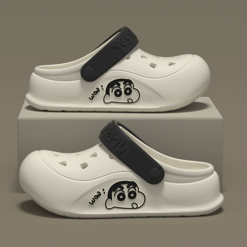 Новая обувь Crayon Shinchan для женщин летом