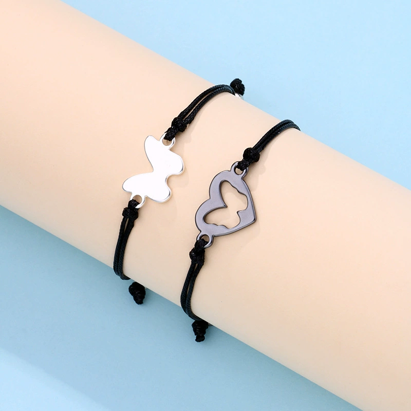 Креативная металлическая bracelet для дня матери, открытки с бабочкой ручной работы, (跨境贸易), новая коллекция, городской стиль, европейский стиль
