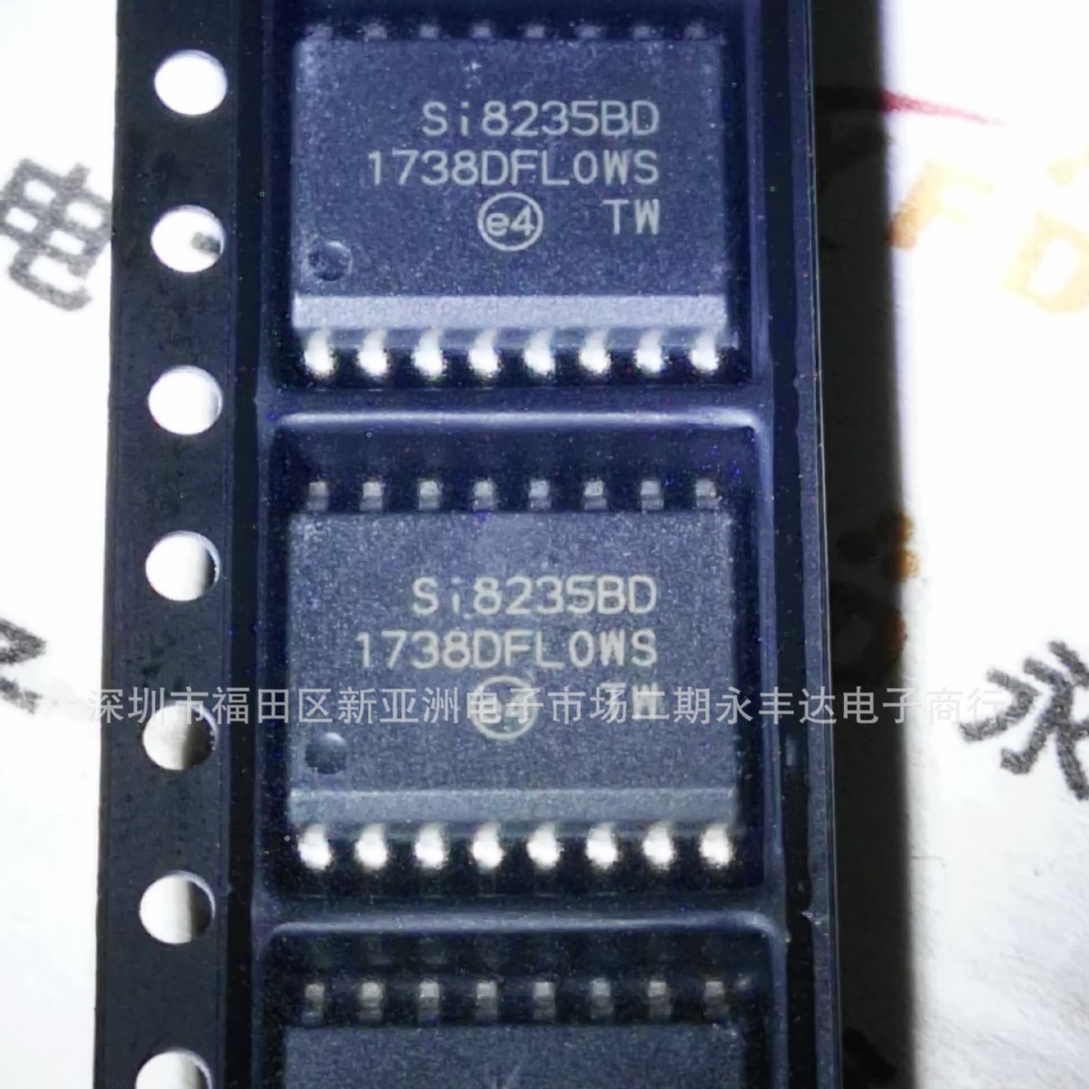 SI8235BD-D-ISR  SILICON B SOIC-16数字隔离器