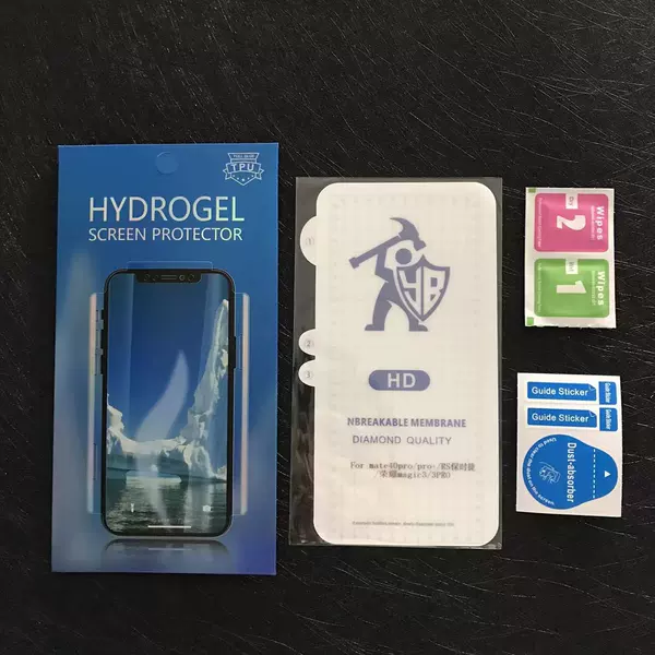 Hydrogel, pack