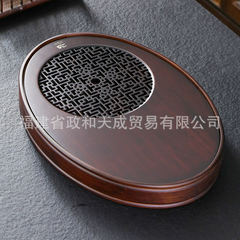 Tea set house small tea tray water storage small mini -small bamboo bamboo simple bamboo simple dry foam table one or two use tea table