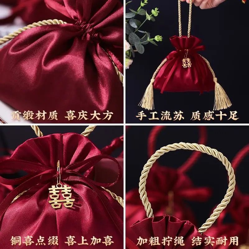 Bolsa de dulces de boda especial en línea inswind nueva caja de regalo de boda caja de dulces de boda textura embalaje de luna llena