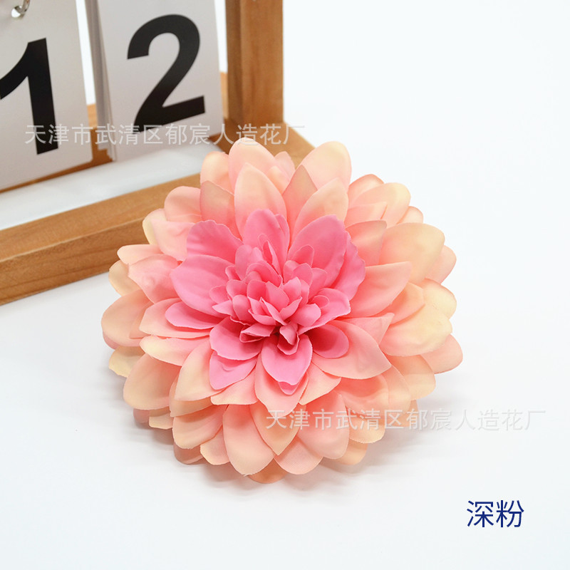 Pintura al óleo de flores de crisantemo simulación de flores de crisantemo de crisantemo DiDi sombrero sombrero de sol decoración flor caja de flores image 10