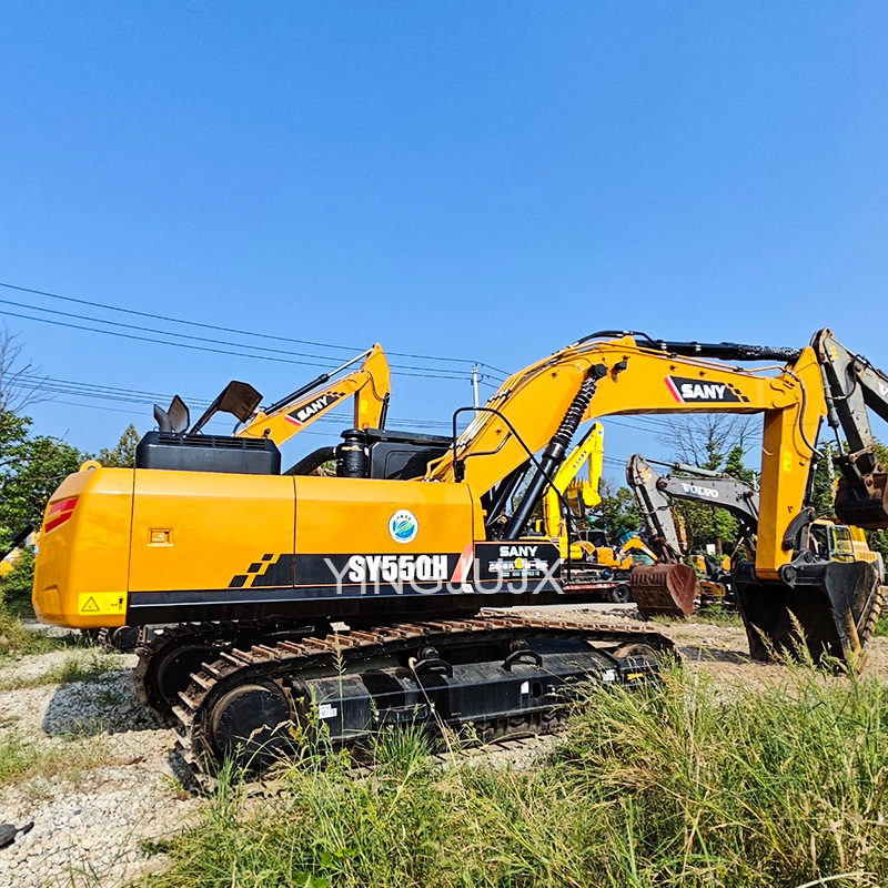 Excavadora Sany550H de segunda mano Sany485 excavadora grande excavadora minera Kaishan image 4